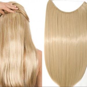 Blonde hair extensions!